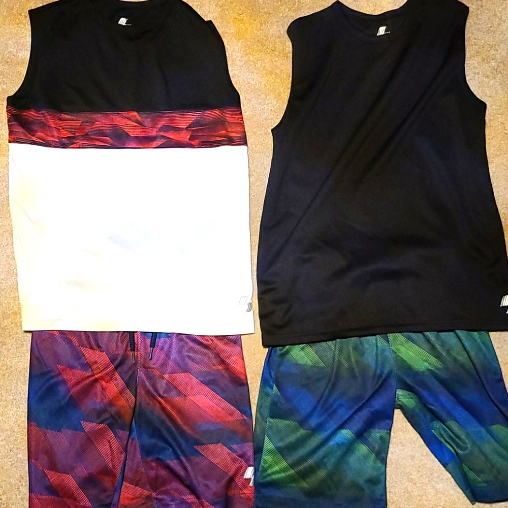 Boys summer shorts and tanks